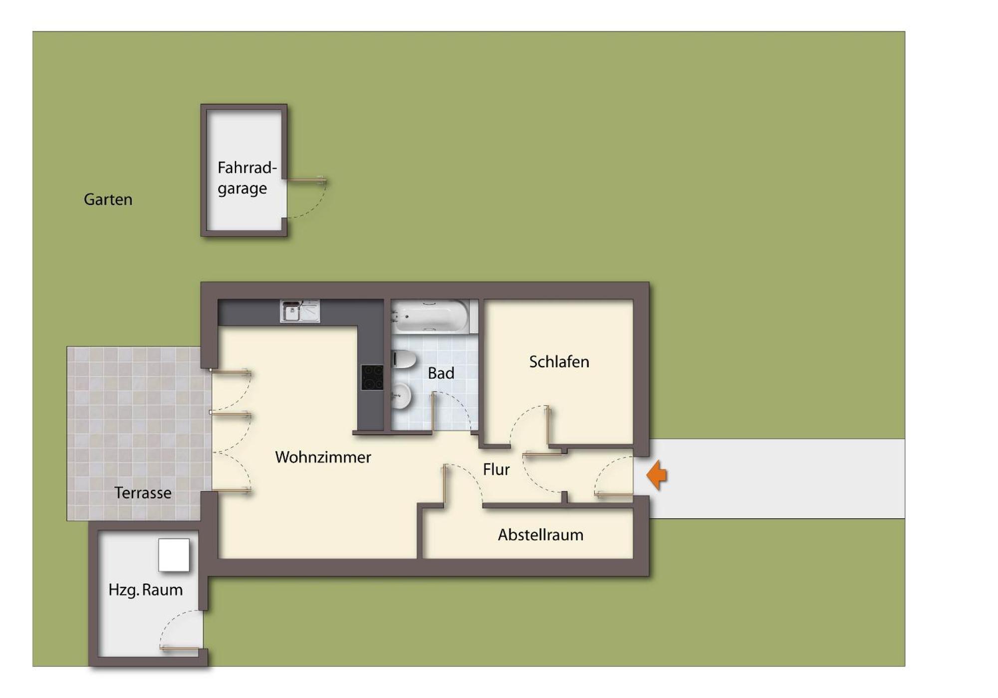 Ferienwohnung Liegeplatz Дорнумерзил Екстериор снимка